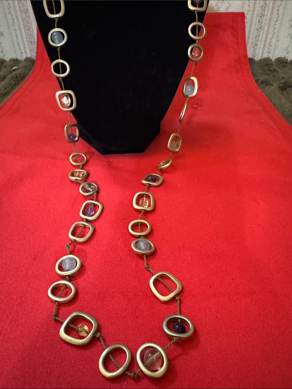 Elegant Gold-Tone Necklace